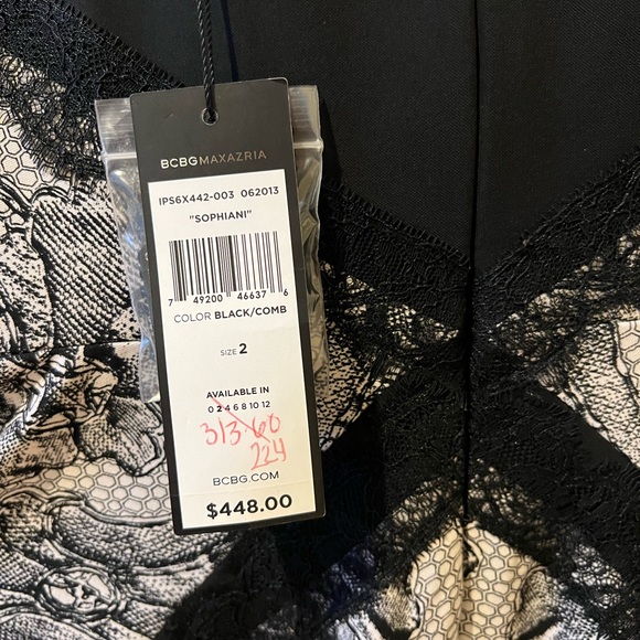 Brand New, Bcbg Maxazria Dress, size 2. - Picture 2 of 4